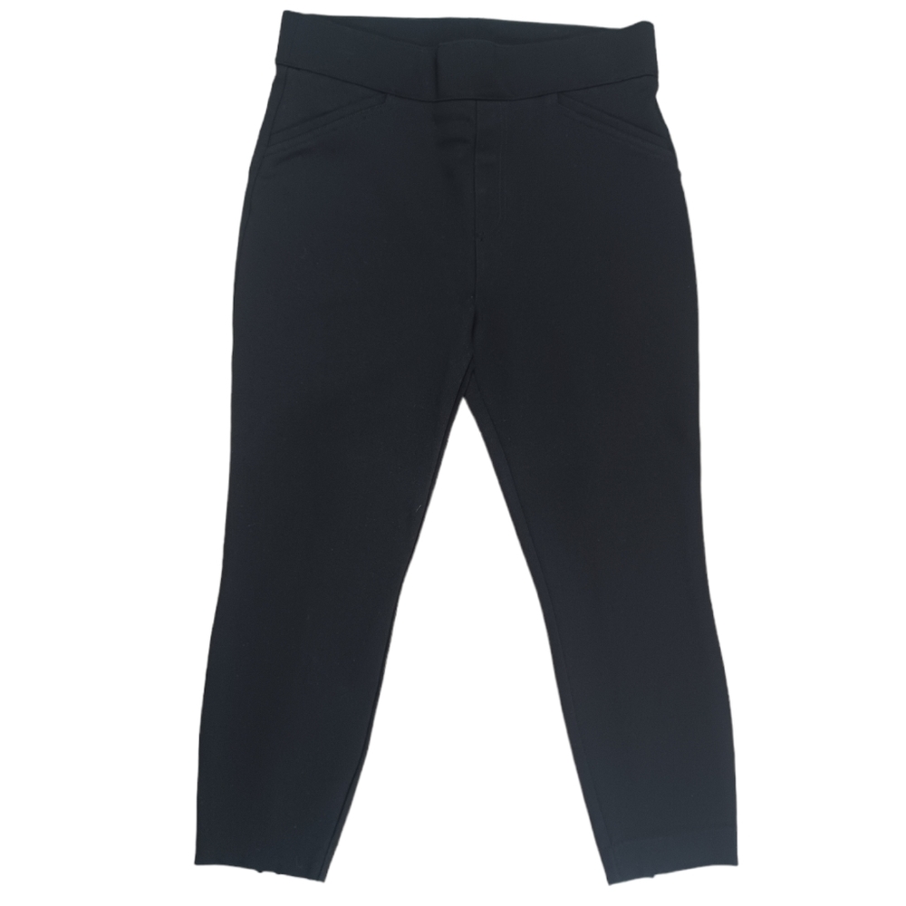 NWOT SPANX PERFECT BLACK PANT BACK SEAM SKINNY 20251R WOMEN'S SIZE L $128